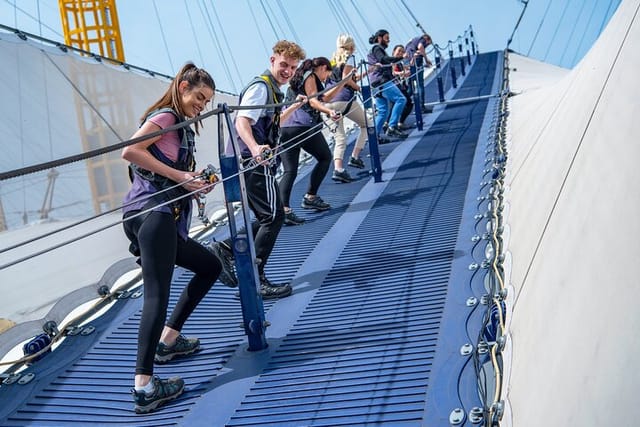 Up at The O2 Climb in London - Photo 1 of 8